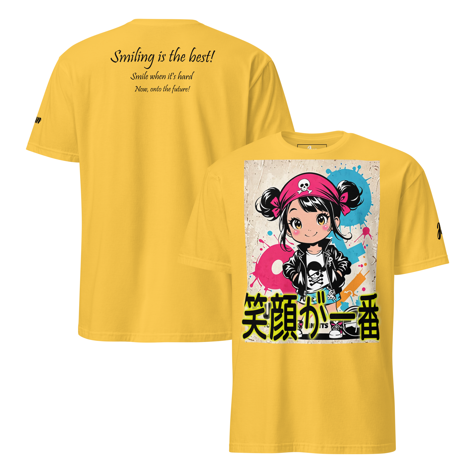 笑顔が一番 03 Short-Sleeve Unisex T-Shirt 1