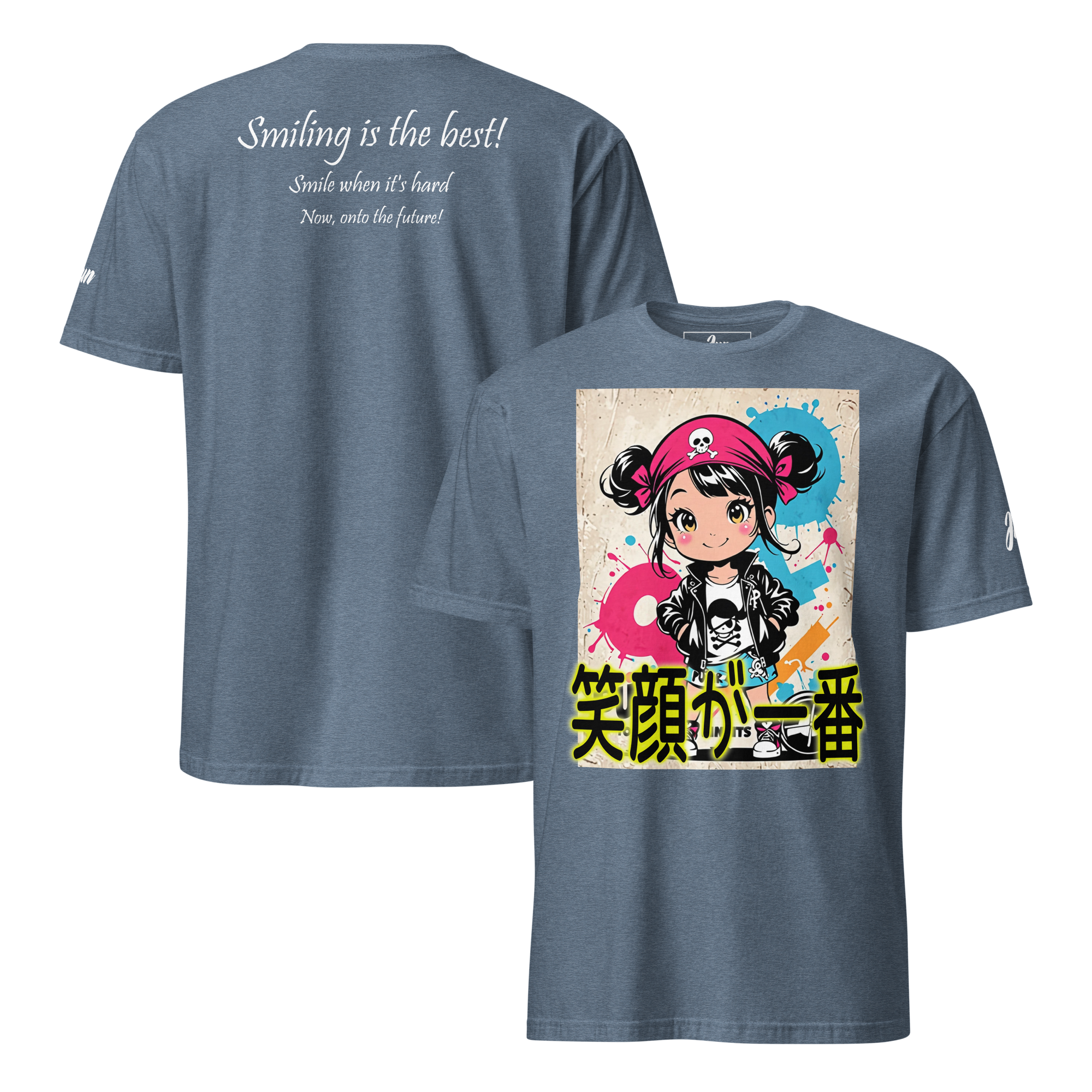 笑顔が一番 03 Short-Sleeve Unisex T-Shirt 2