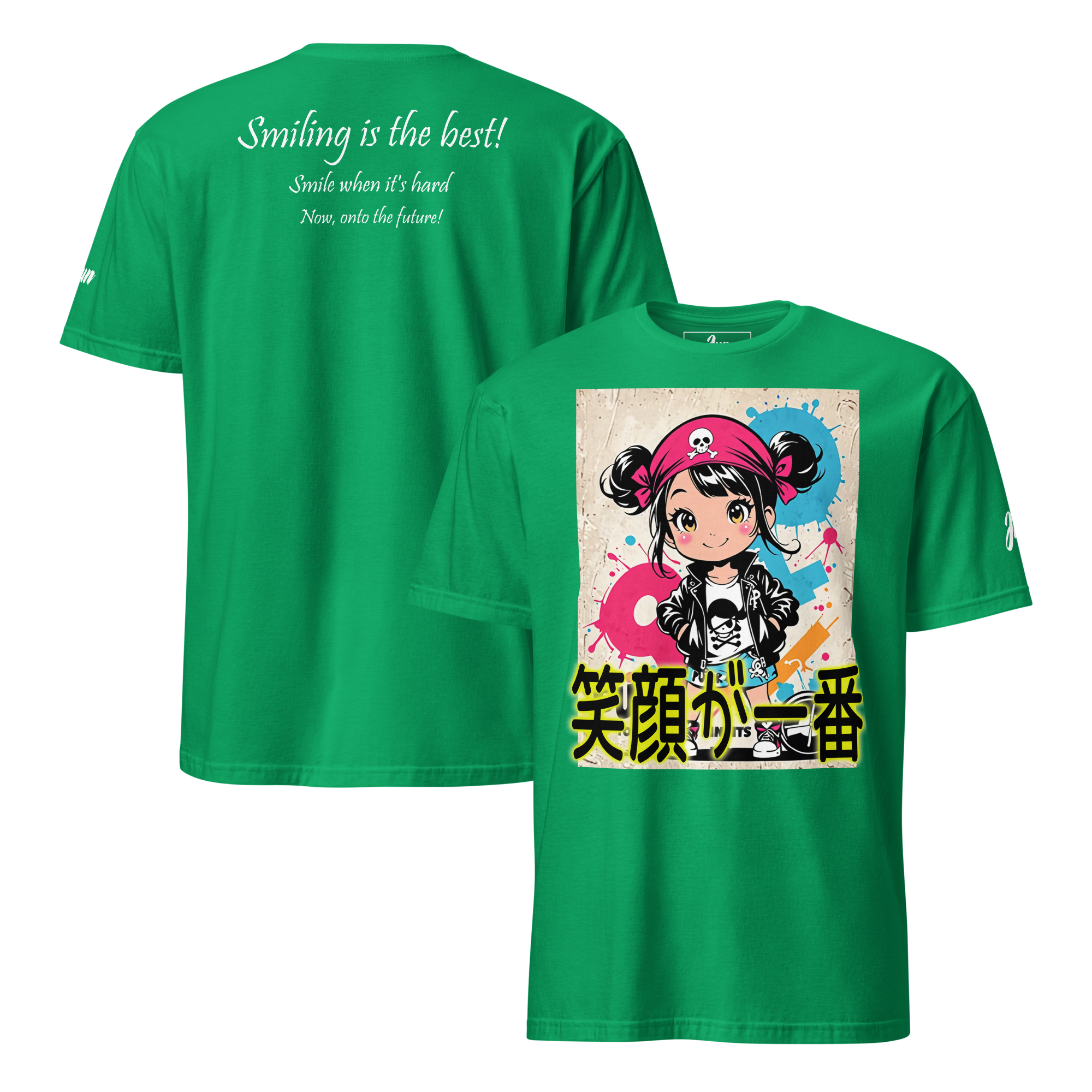 笑顔が一番 03 Short-Sleeve Unisex T-Shirt 2