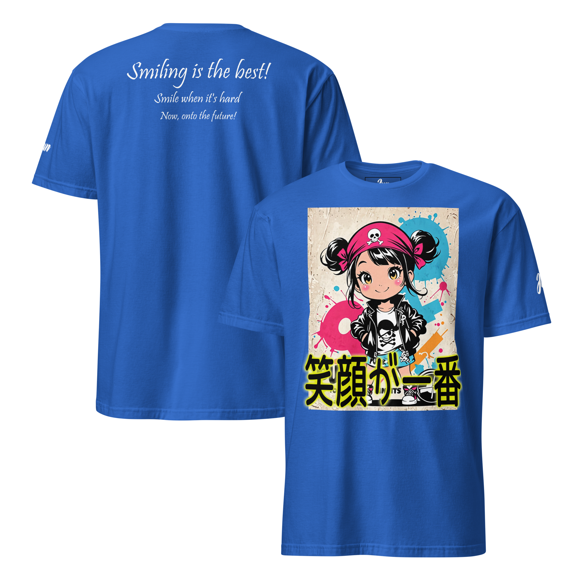 笑顔が一番 03 Short-Sleeve Unisex T-Shirt 2