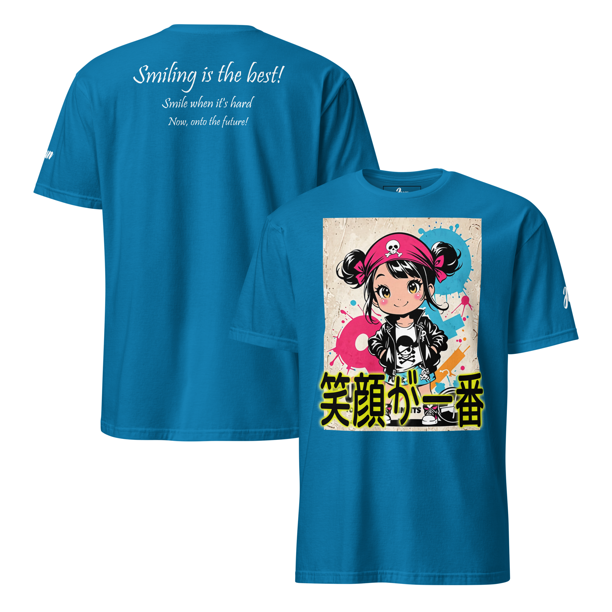 笑顔が一番 03 Short-Sleeve Unisex T-Shirt 2