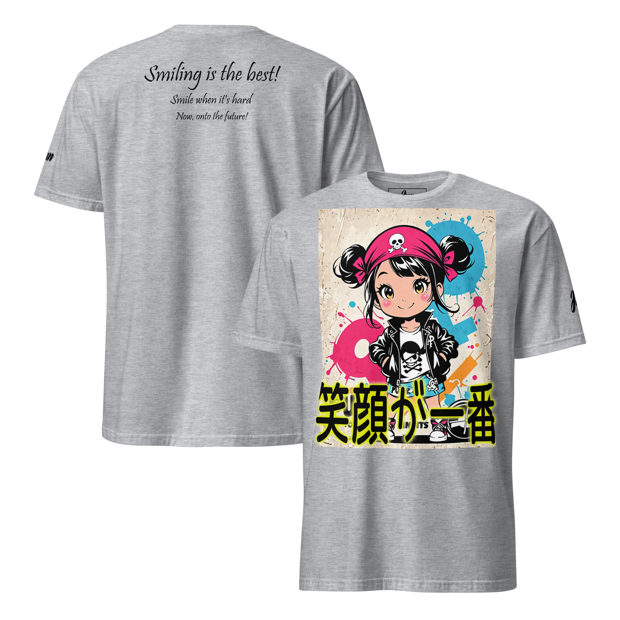 笑顔が一番 03 Short-Sleeve Unisex T-Shirt 1