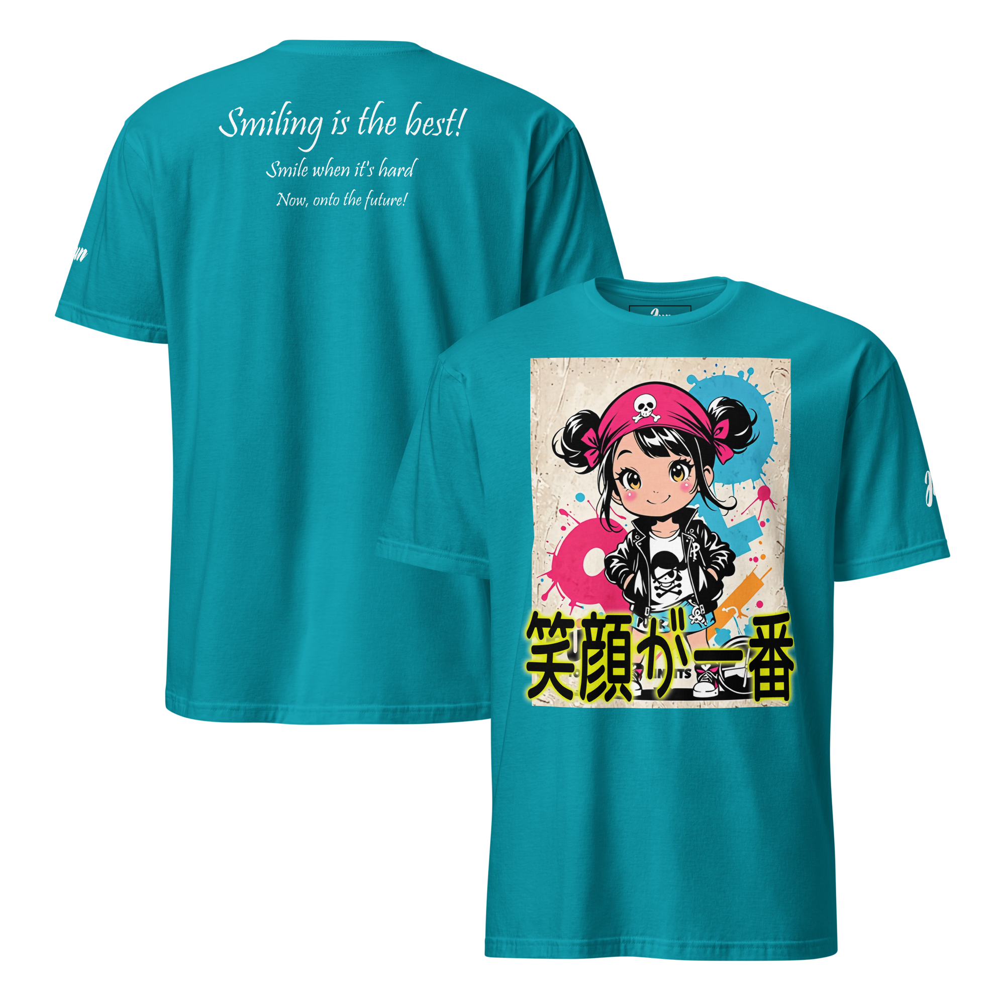 笑顔が一番 03 Short-Sleeve Unisex T-Shirt 2