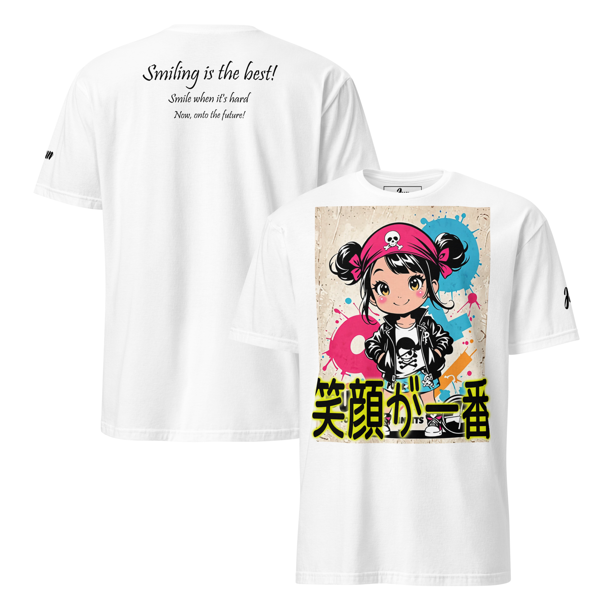 笑顔が一番 03 Short-Sleeve Unisex T-Shirt 1