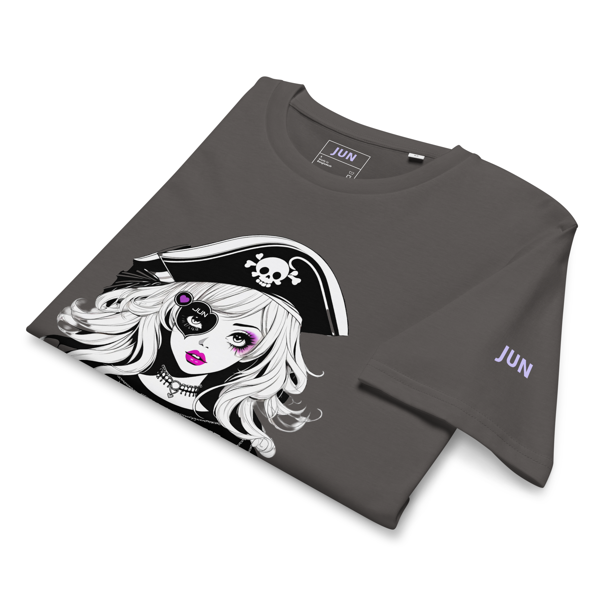 RISE ABOVE 04 Unisex organic mid-light t-shirt 3