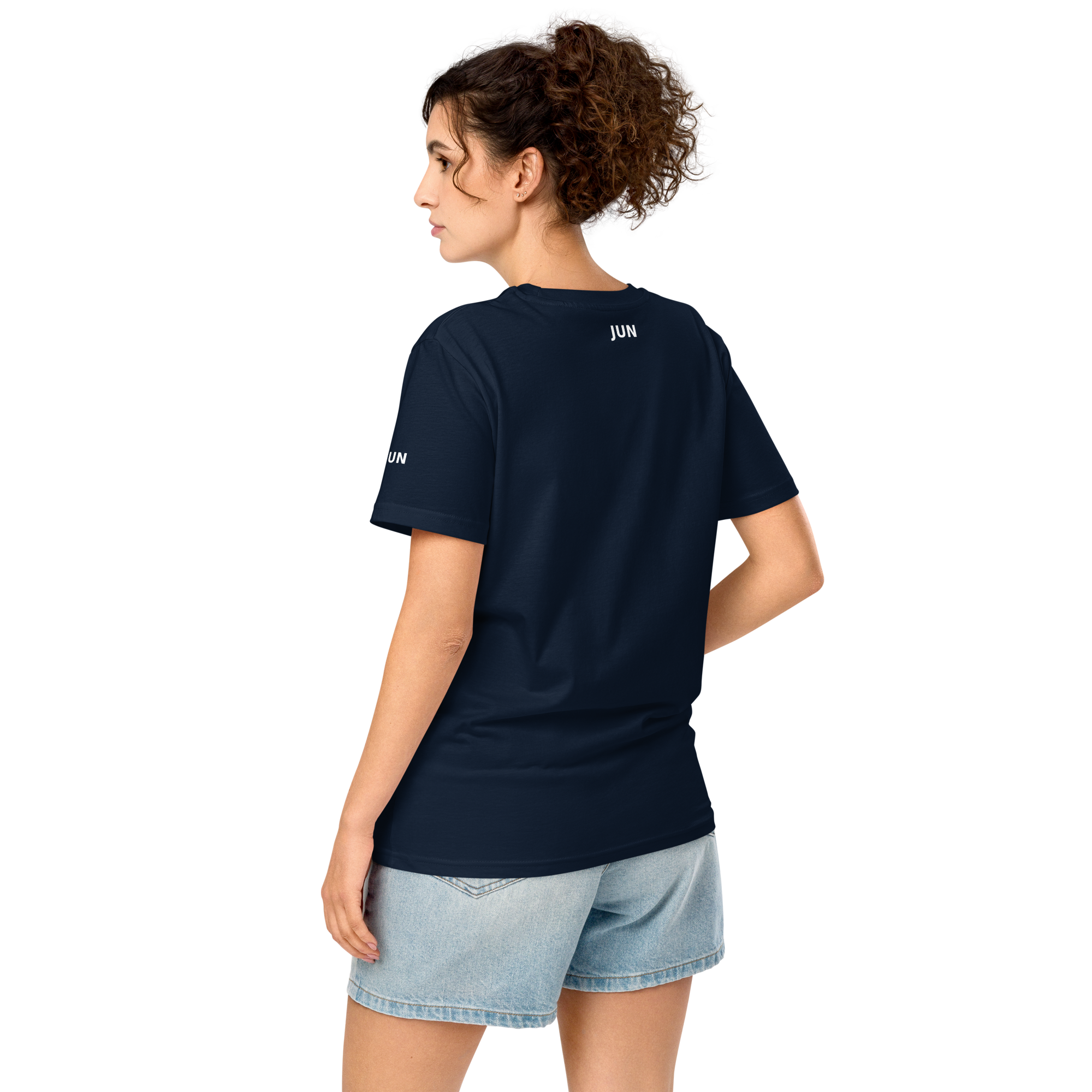 RISE ABOVE 04 Unisex organic mid-light t-shirt 1