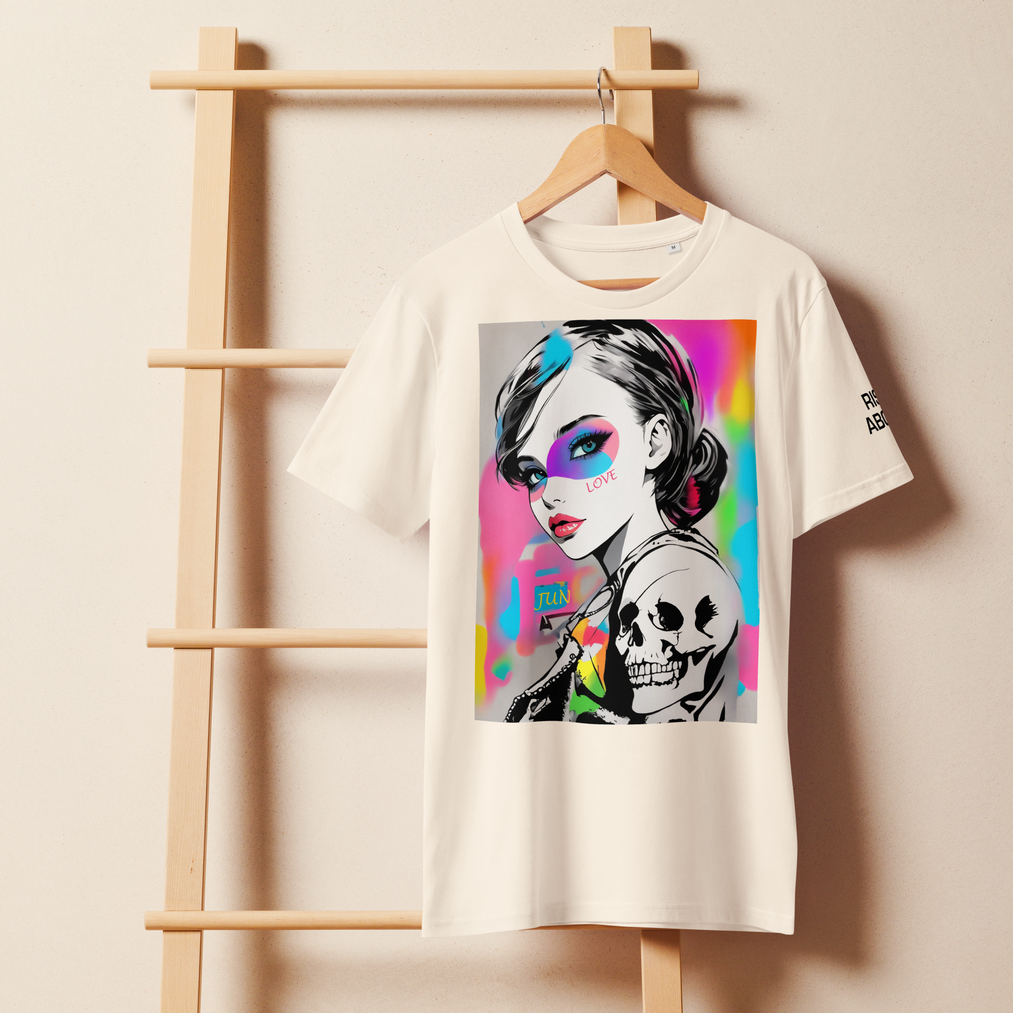 LOVE & BONES 01 Unisex organic mid-light t-shirt 1