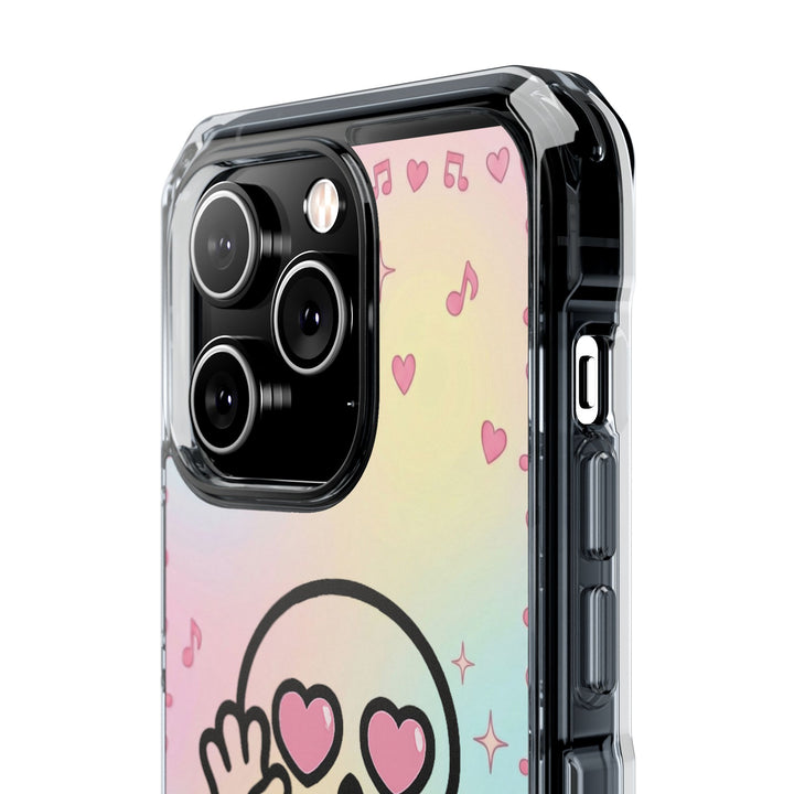 HEARTON 01 – Pastel Melody クリアマグネットスマホケース（MagSafe対応）