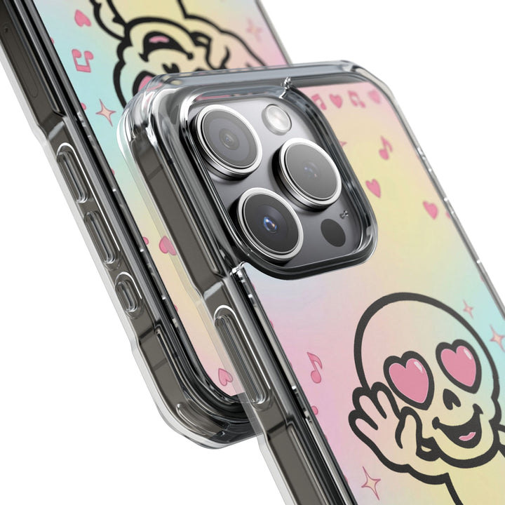 HEARTON 01 – Pastel Melody クリアマグネットスマホケース（MagSafe対応）