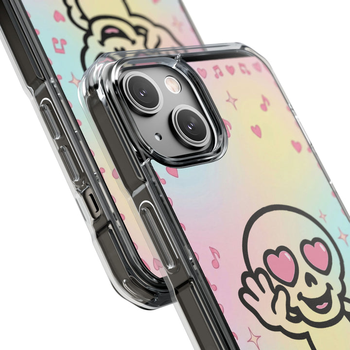 HEARTON 01 – Pastel Melody クリアマグネットスマホケース（MagSafe対応）