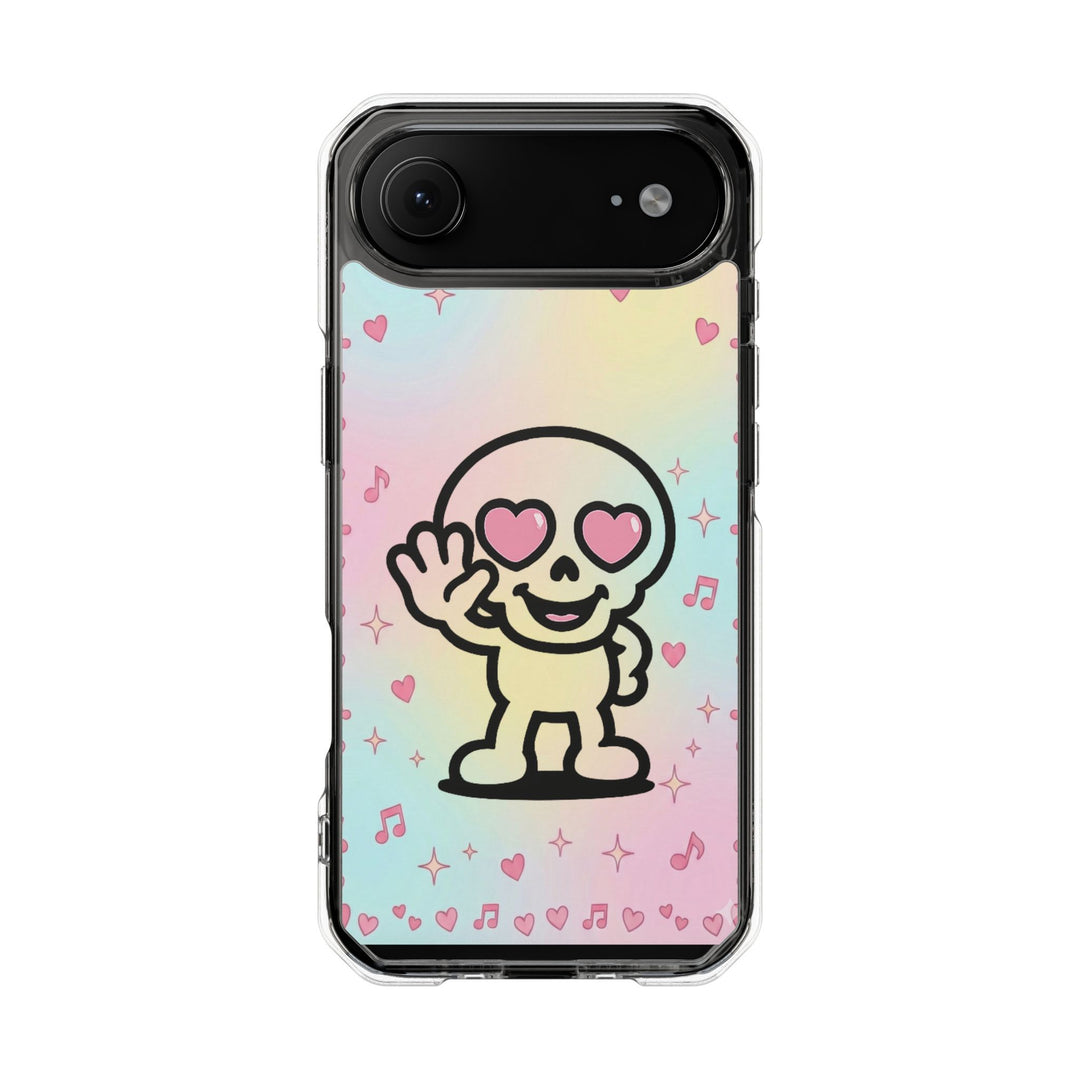 HEARTON 01 – Pastel Melody クリアマグネットスマホケース（MagSafe対応）