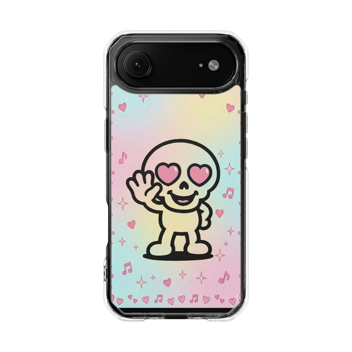 HEARTON 01 – Pastel Melody クリアマグネットスマホケース（MagSafe対応）