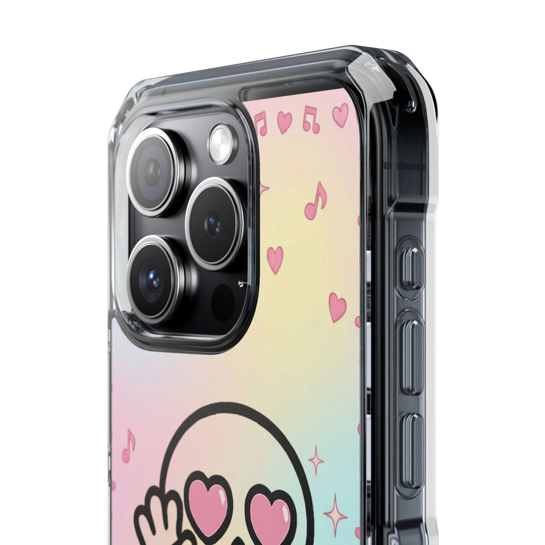 HEARTON 01 – Pastel Melody クリアマグネットスマホケース（MagSafe対応）