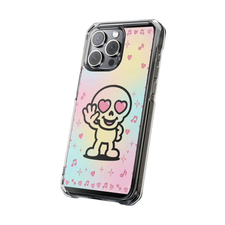 HEARTON 01 – Pastel Melody クリアマグネットスマホケース（MagSafe対応）
