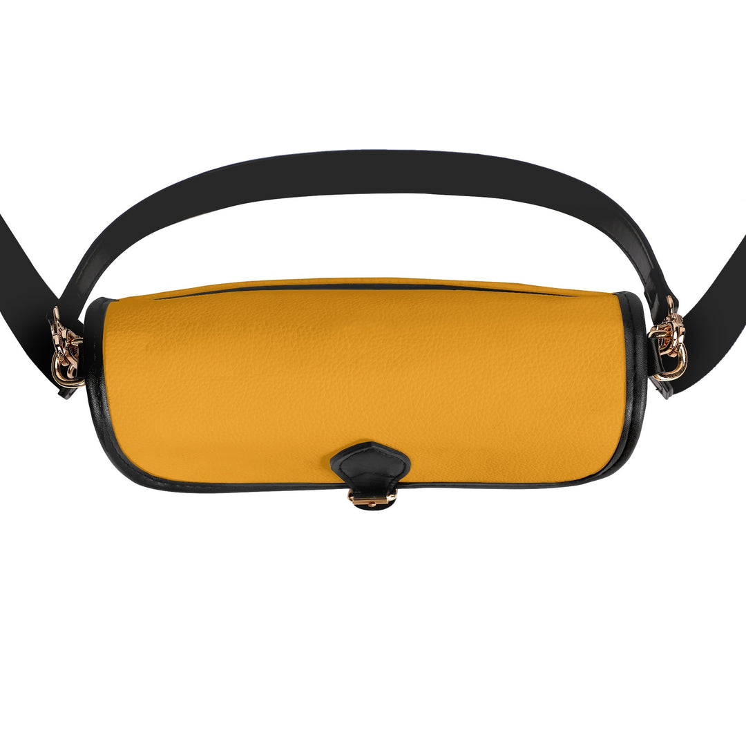 Jun Chain Box JUN 07 PU Chain Crossbody Bag Golden Orange – JUN SHOP