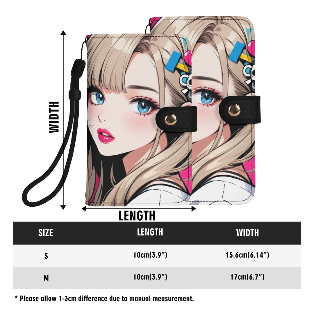 JUN 02 Brown Phone Flip Case