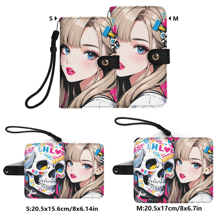 JUN 02 Brown Phone Flip Case