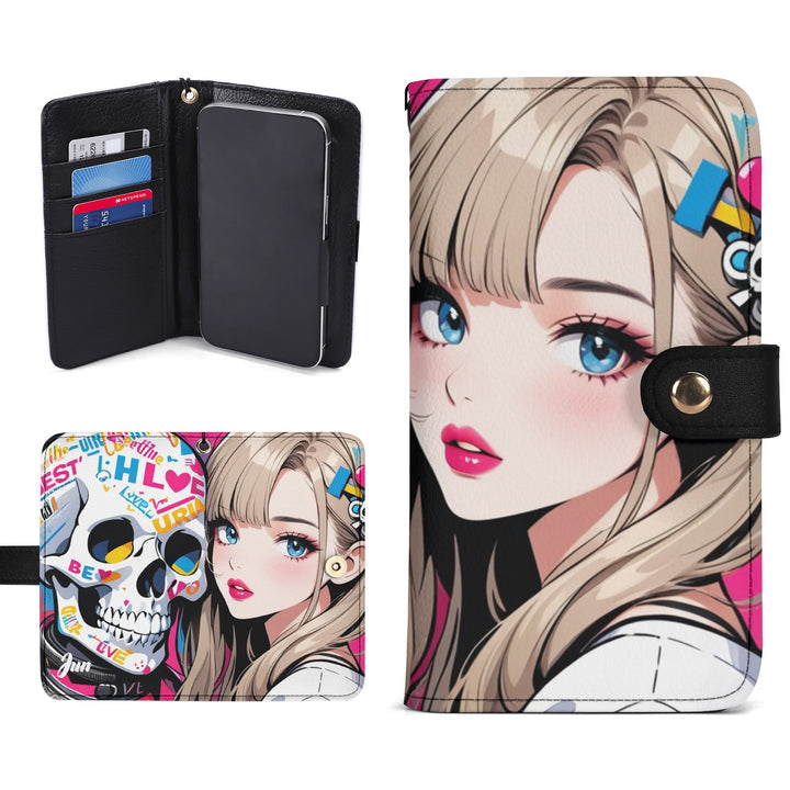 JUN 02 Black Phone Flip Case