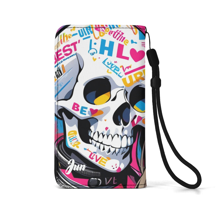 JUN 02 Black Phone Flip Case