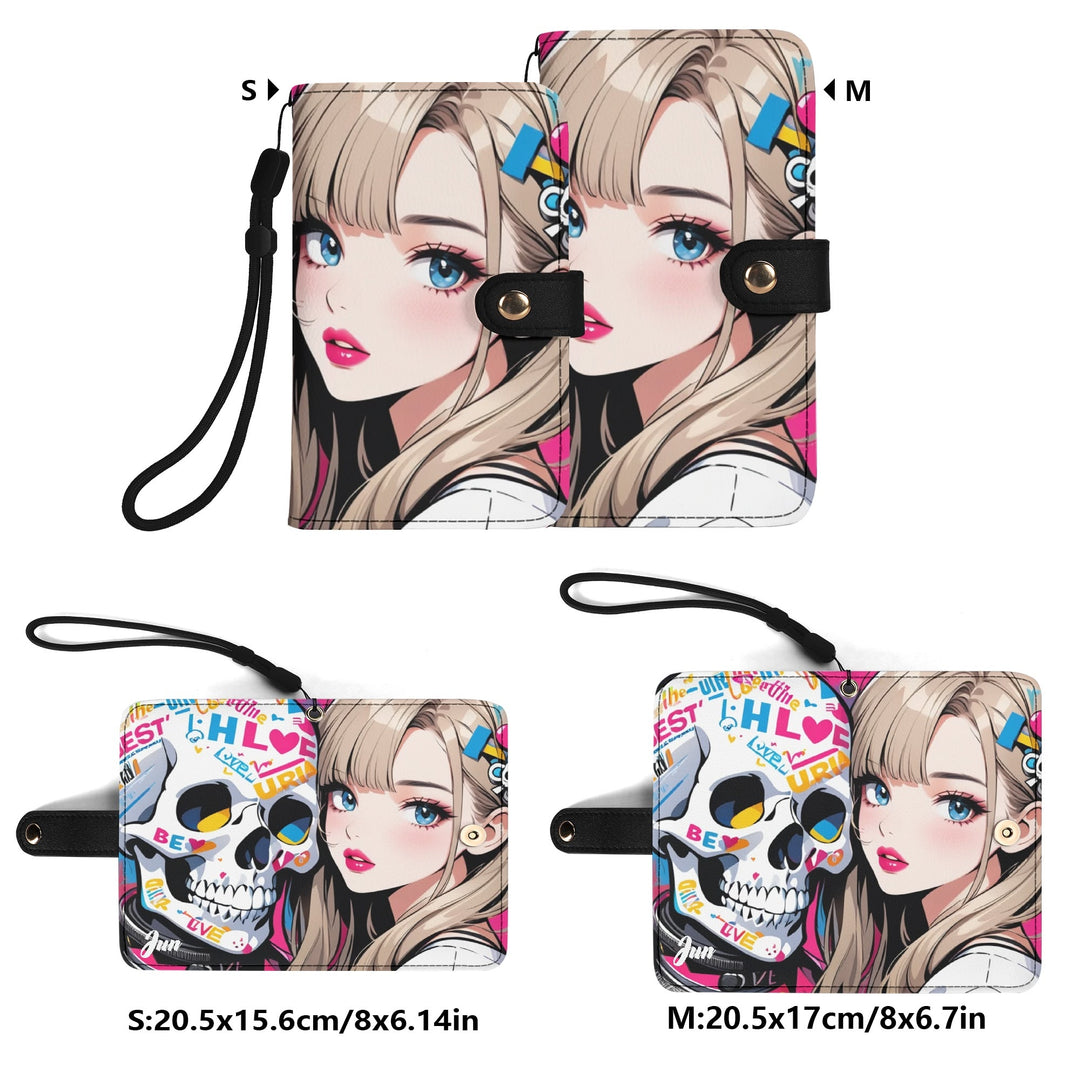 JUN 02 Black Phone Flip Case