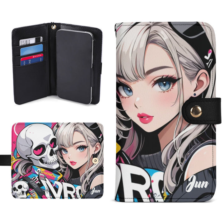 JUN 01 Black Phone Flip Case