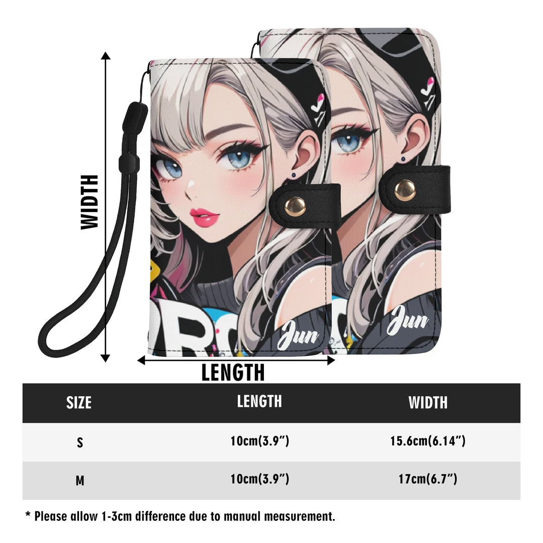 JUN 01 Black Phone Flip Case