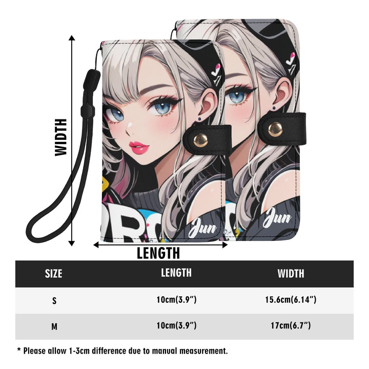 JUN 01 Black Phone Flip Case