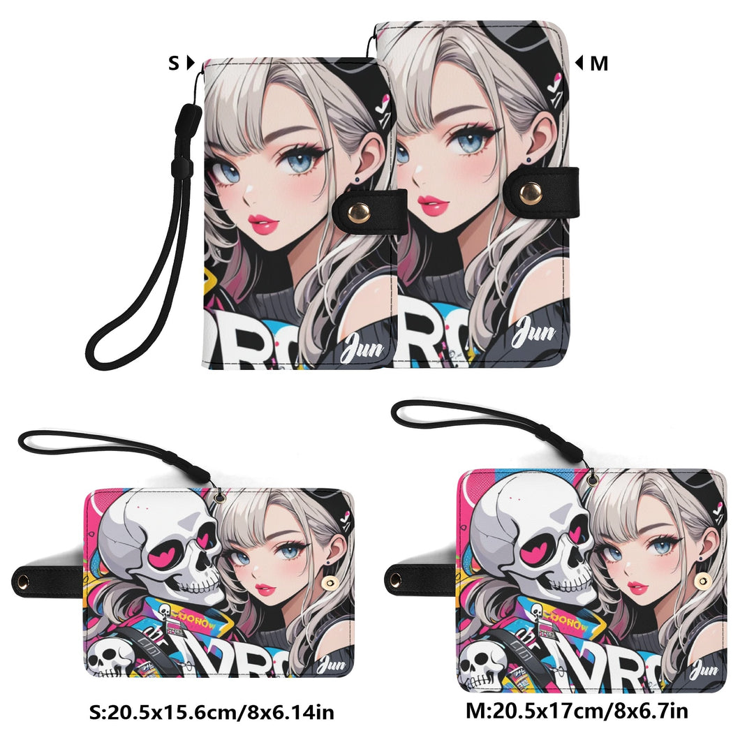 JUN 01 Black Phone Flip Case