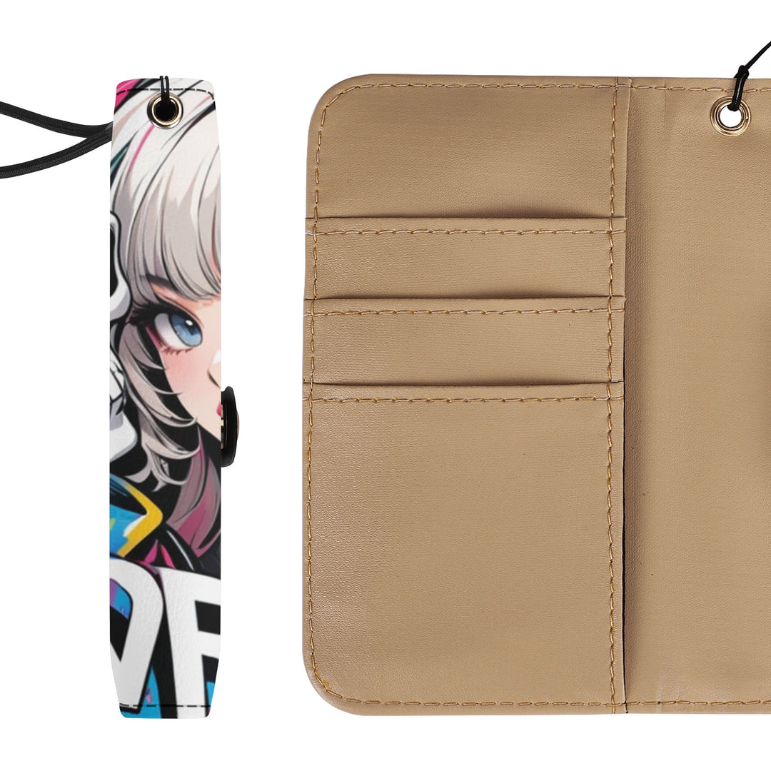 JUN 01 Brown Phone Flip Case