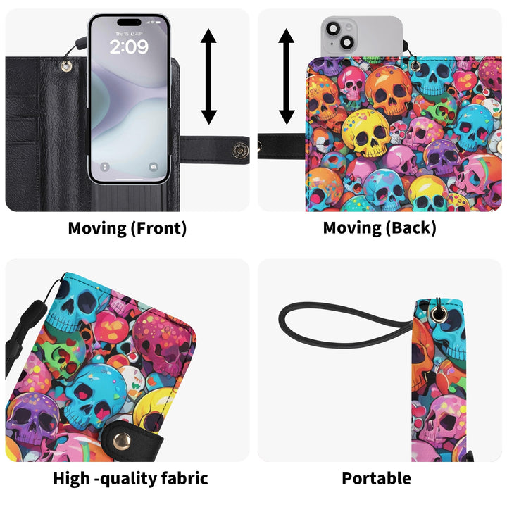 JUN 03 Black Phone Flip Case