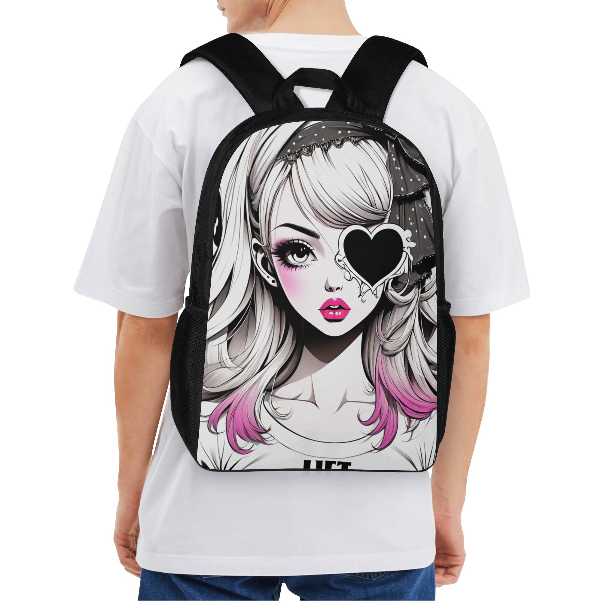 HEART REBEL 02 Casual Art 17インチ バックパック