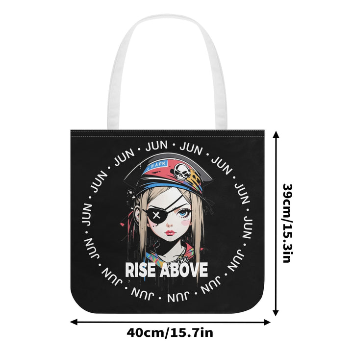 RISE ABOVE 01 両面アートトートバッグ