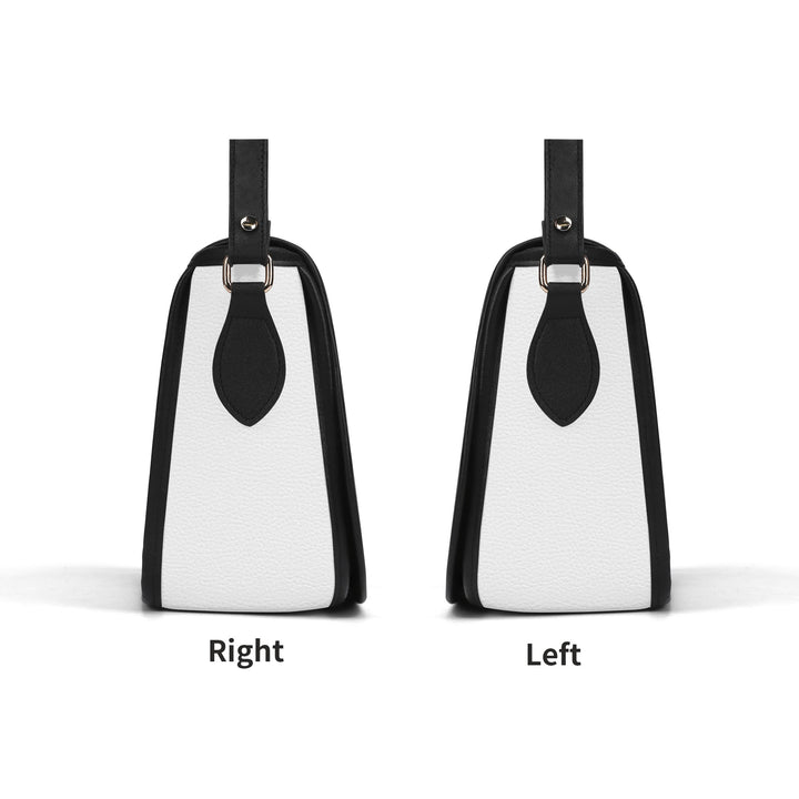 SAVE LOVE 01 PU Leather Saddle Bag