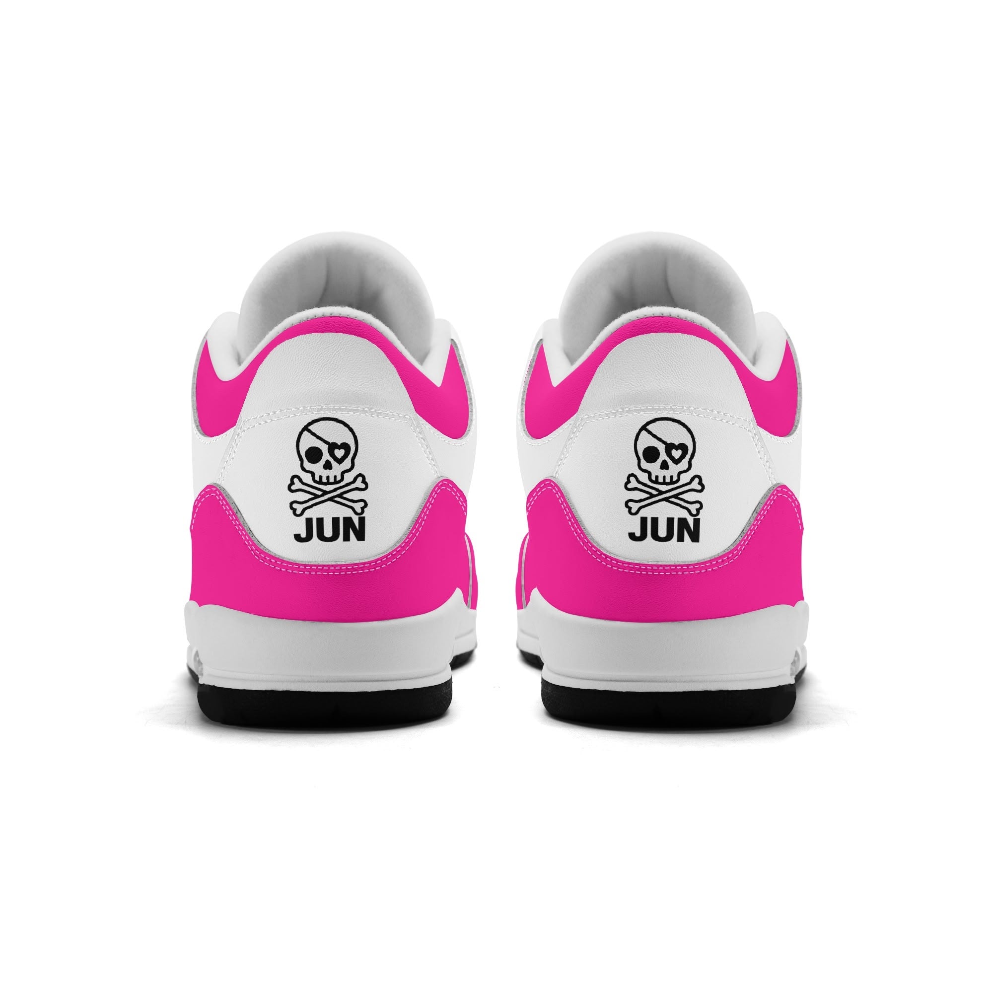 JUN RISE ABOVE 01 Women’s Retro High Basketball Sneaker - Urban Pink