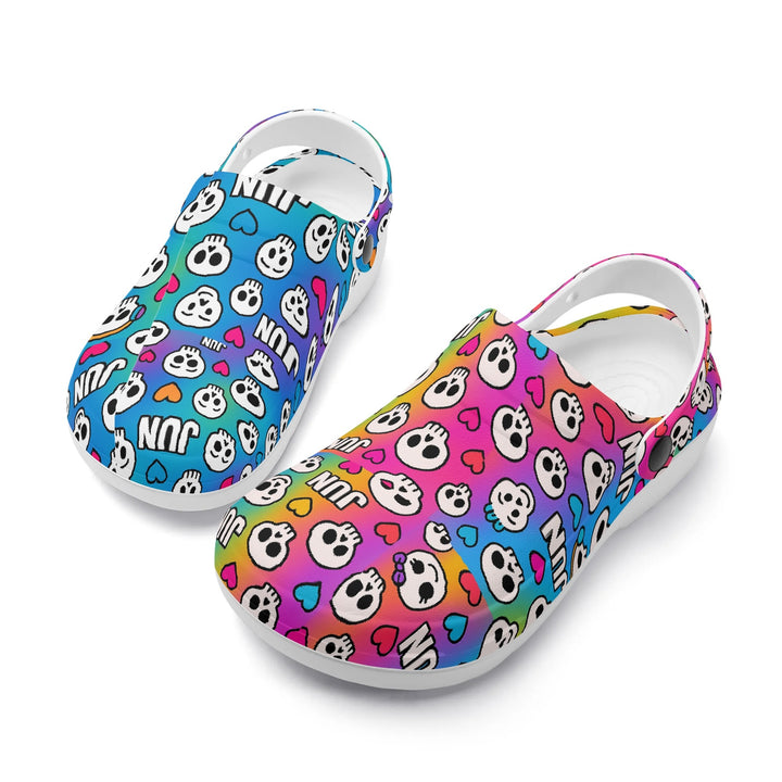 Sweet to the Bone 01 – Color Pop Clogs for Women