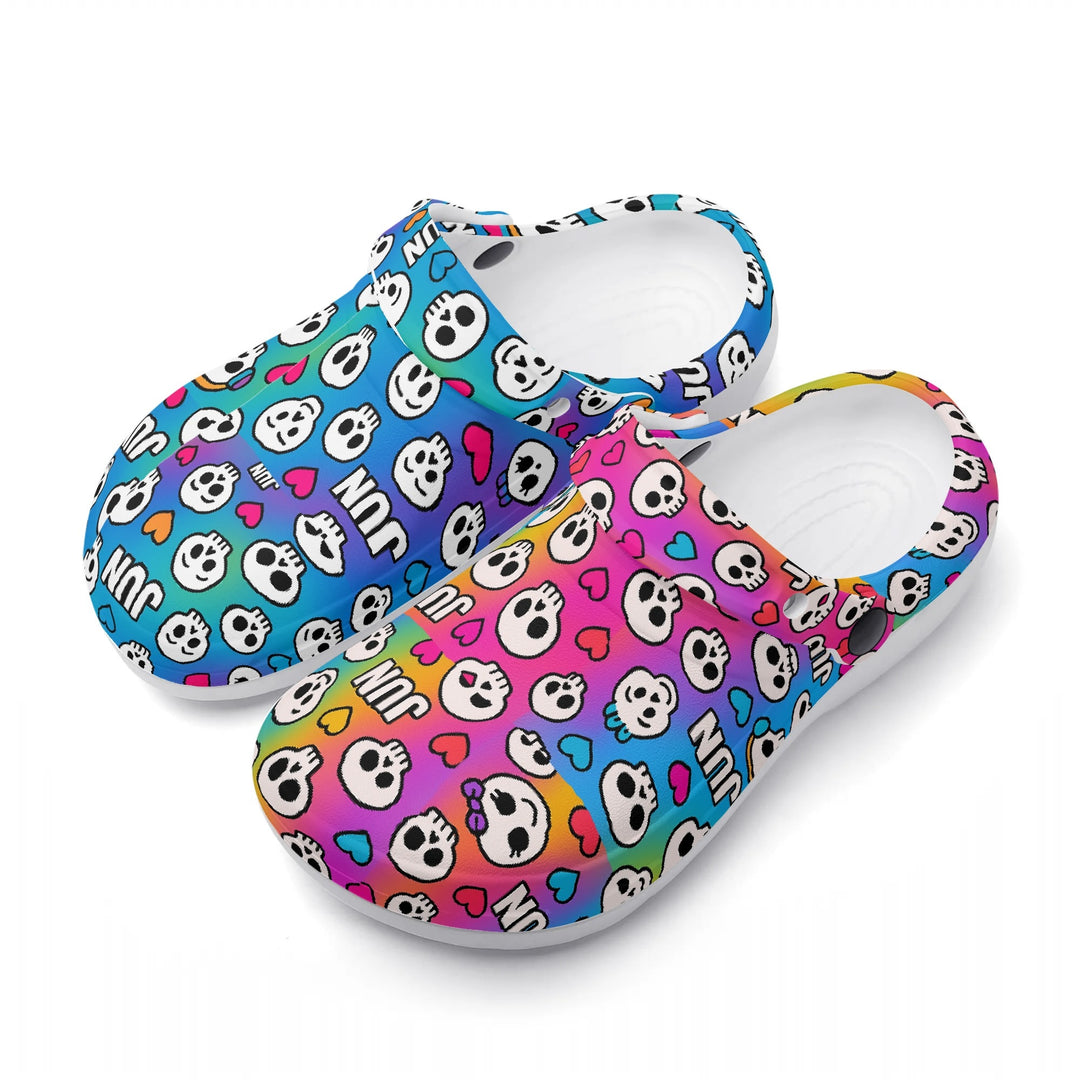 Sweet to the Bone 01 – Color Pop Clogs for Women