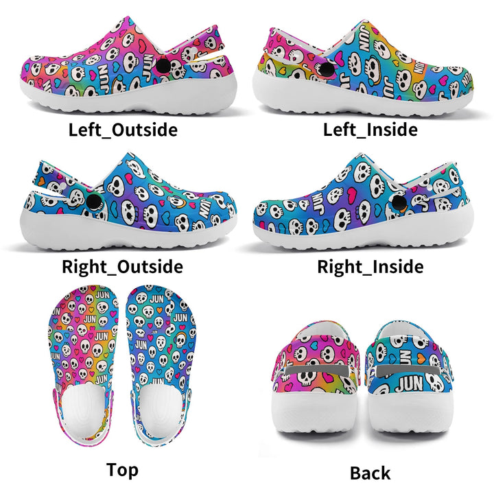 Sweet to the Bone 01 – Color Pop Clogs for Women