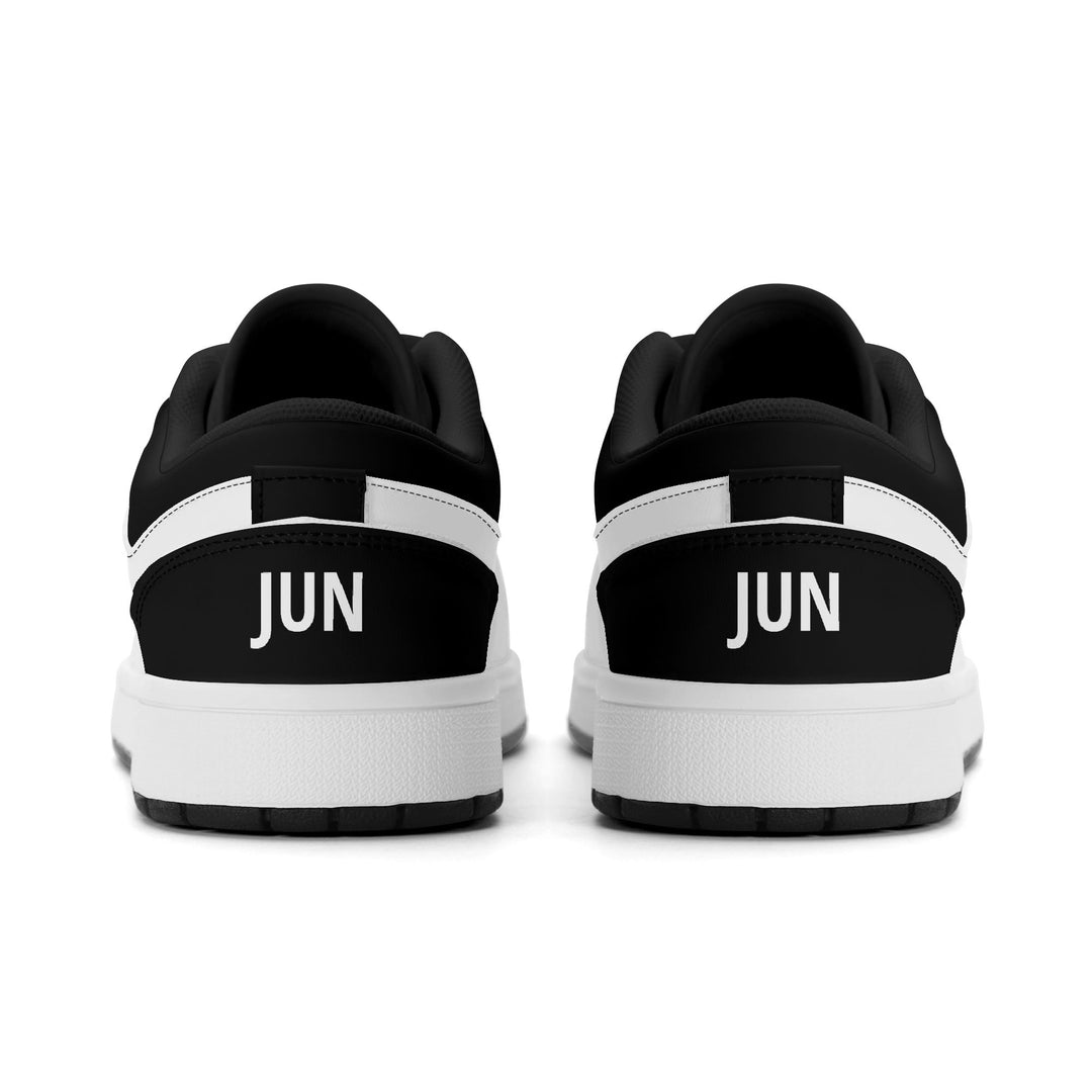 URBAN V2 ウィメンズ プレミアムPU ローカットスニーカー｜ブラック