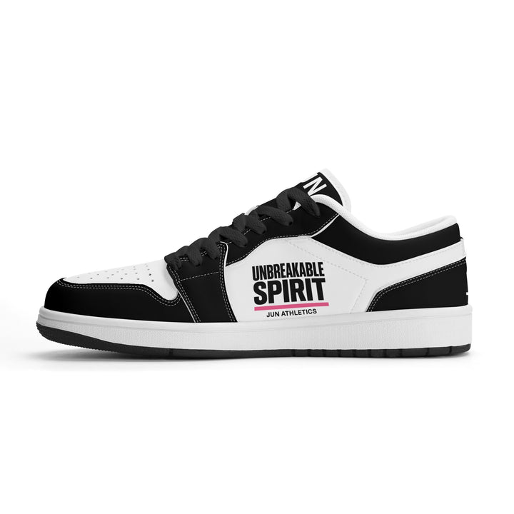 URBAN V2 ウィメンズ プレミアムPU ローカットスニーカー｜ブラック