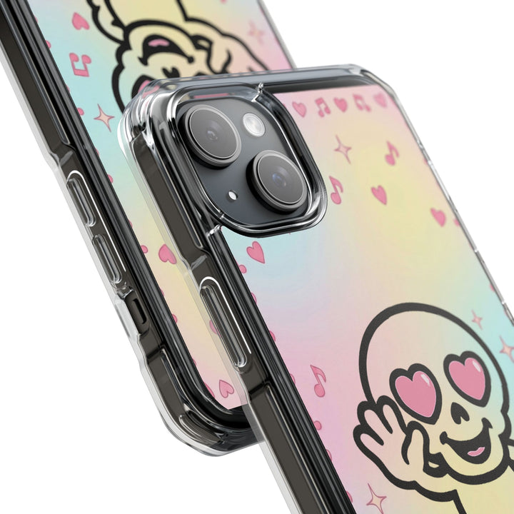 HEARTON 01 – Pastel Melody クリアマグネットスマホケース（MagSafe対応）