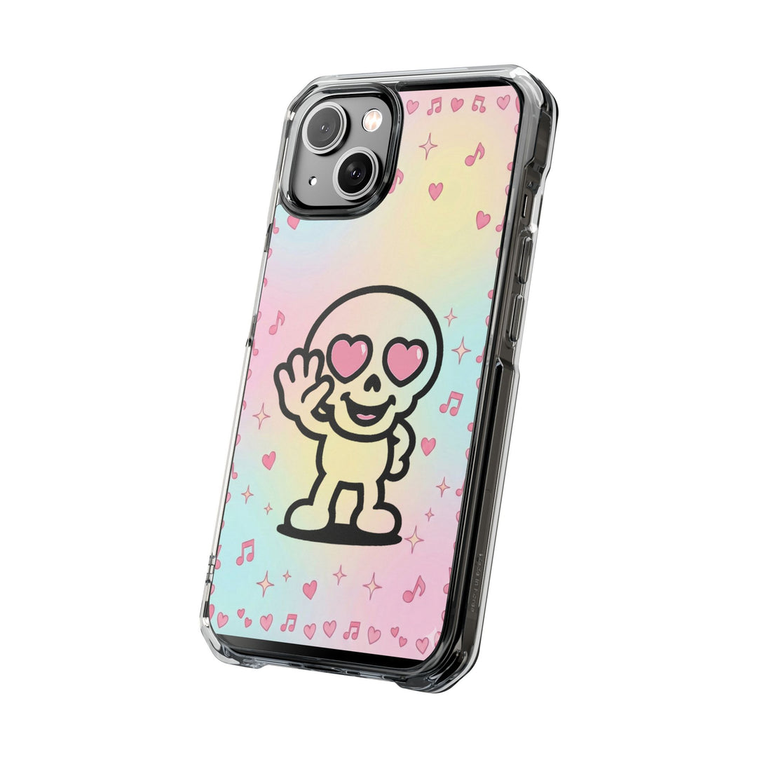 HEARTON 01 – Pastel Melody クリアマグネットスマホケース（MagSafe対応）