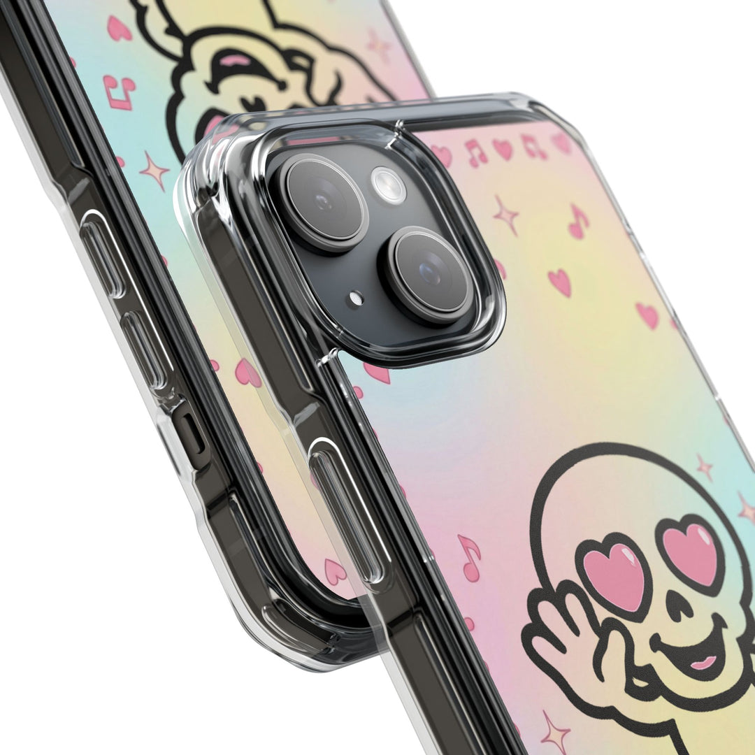HEARTON 01 – Pastel Melody クリアマグネットスマホケース（MagSafe対応）