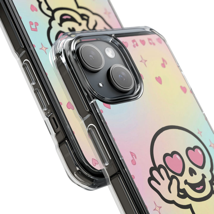HEARTON 01 – Pastel Melody クリアマグネットスマホケース（MagSafe対応）