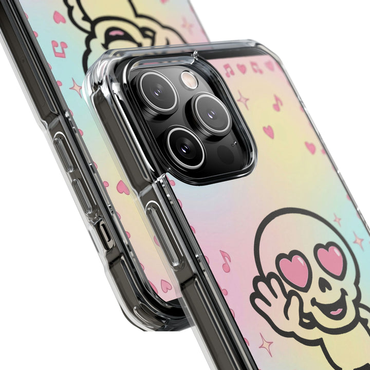 HEARTON 01 – Pastel Melody クリアマグネットスマホケース（MagSafe対応）