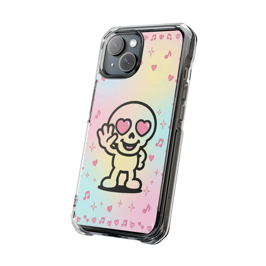 HEARTON 01 – Pastel Melody クリアマグネットスマホケース（MagSafe対応）