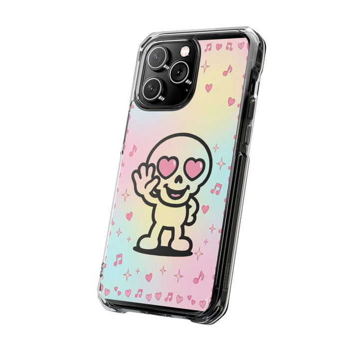 HEARTON 01 – Pastel Melody クリアマグネットスマホケース（MagSafe対応）