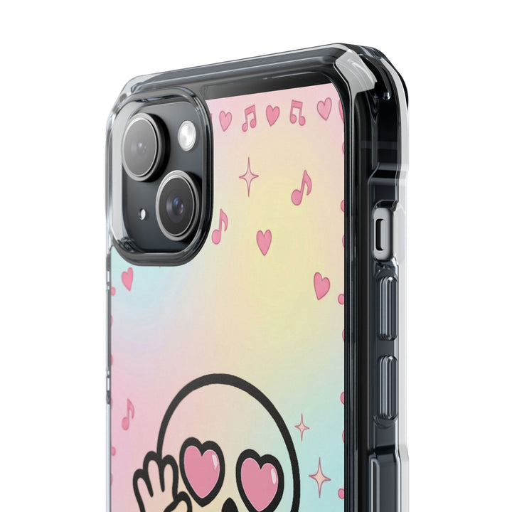 HEARTON 01 – Pastel Melody クリアマグネットスマホケース（MagSafe対応）