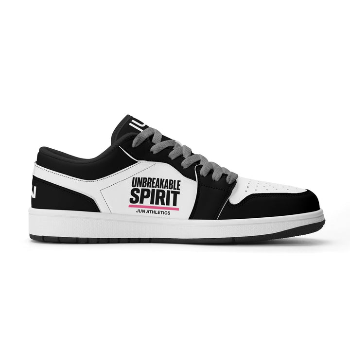 URBAN V2 ウィメンズ プレミアムPU ローカットスニーカー｜ブラック