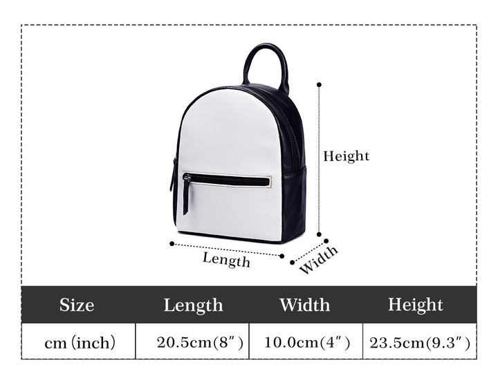 RISE ABOVE 01 – Cute PU Leather Backpack