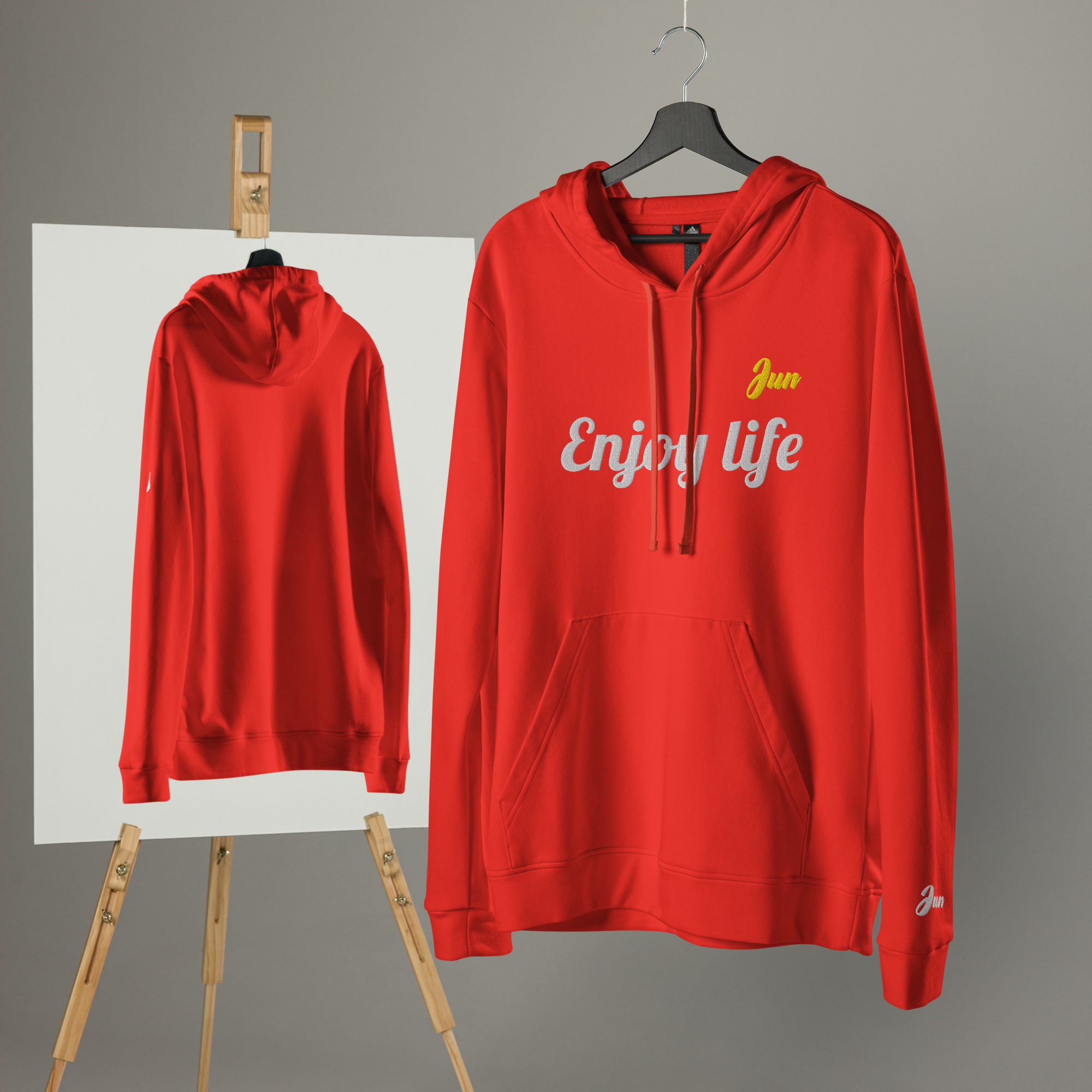 Enjoy Life adidas fleece hoodie 2